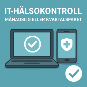 Månatlig & Kvartalsvis IT-Service